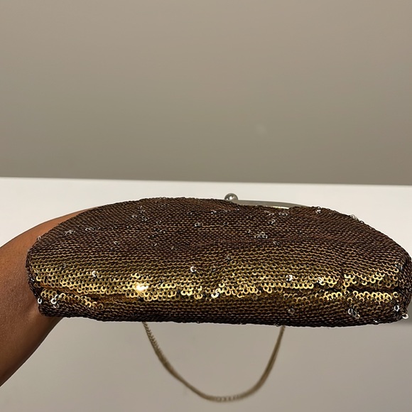 MAX Gold Sequence Purse
